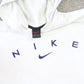 SUPER RARE Vintage 1990s Spell Out Nike Hoodie White - (S)