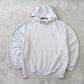 Vintage 00s Nike Swoosh Hoodie Grey - (L)