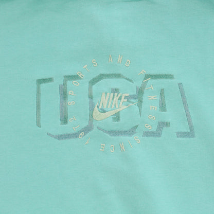 ULTRA RARE Vintage 1990s Nike Q-Zip Teal - (M)