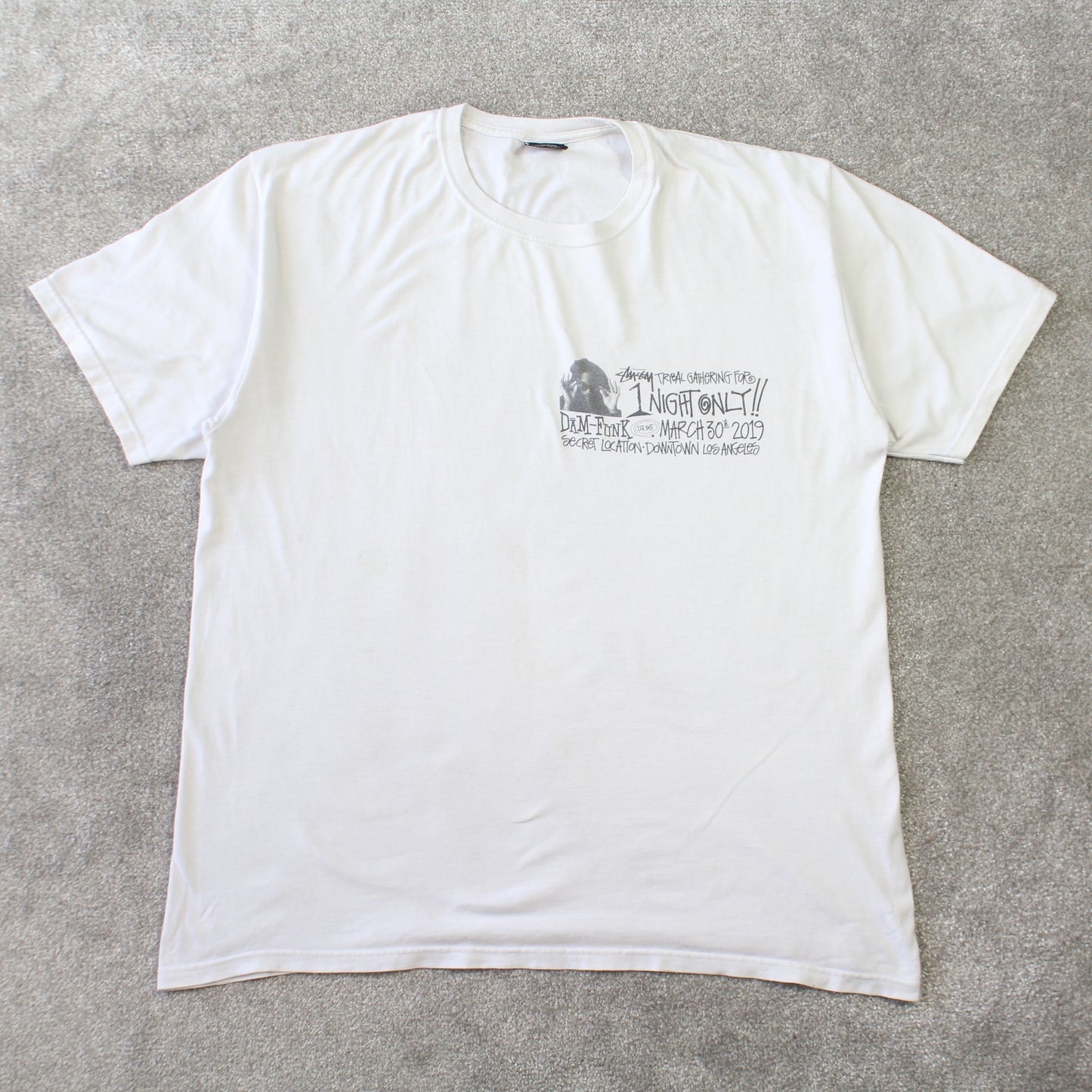 SUPER RARE Vintage Stüssy T-Shirt White - (XL)