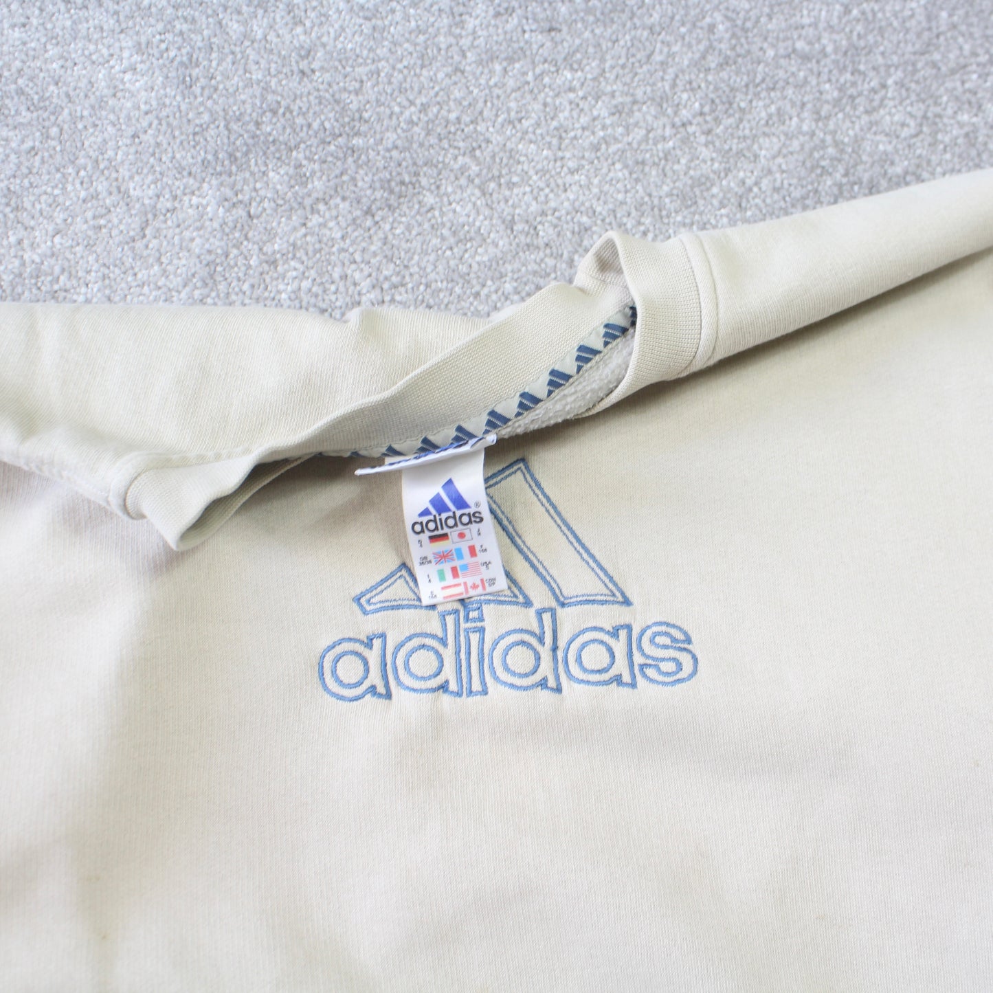 RARE Vintage 1990s Adidas Sweatshirt - (XS)