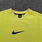 Vintage 1990s Nike Sweatshirt Yellow - (XL)